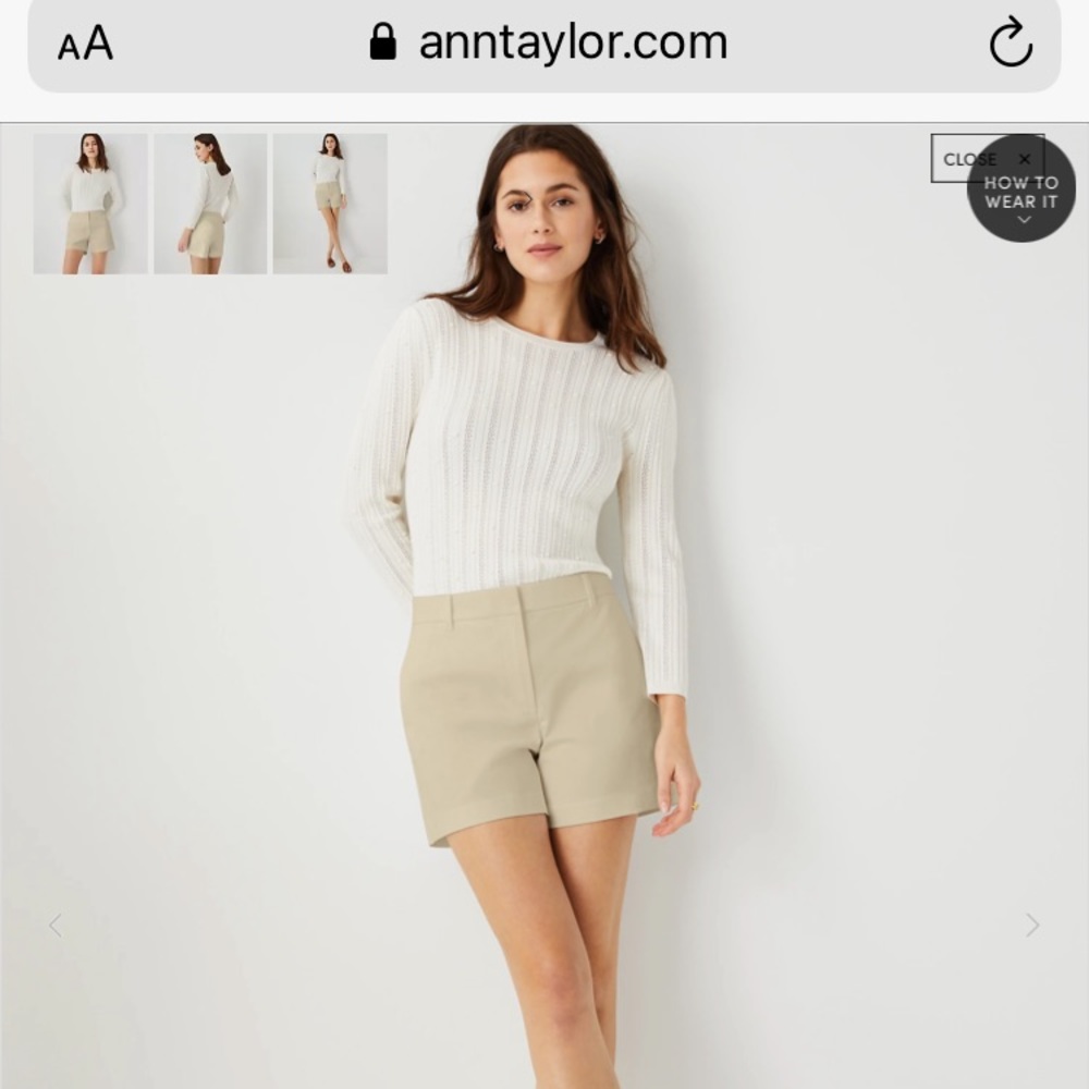 NWOT Ann Taylor Signature Shorts